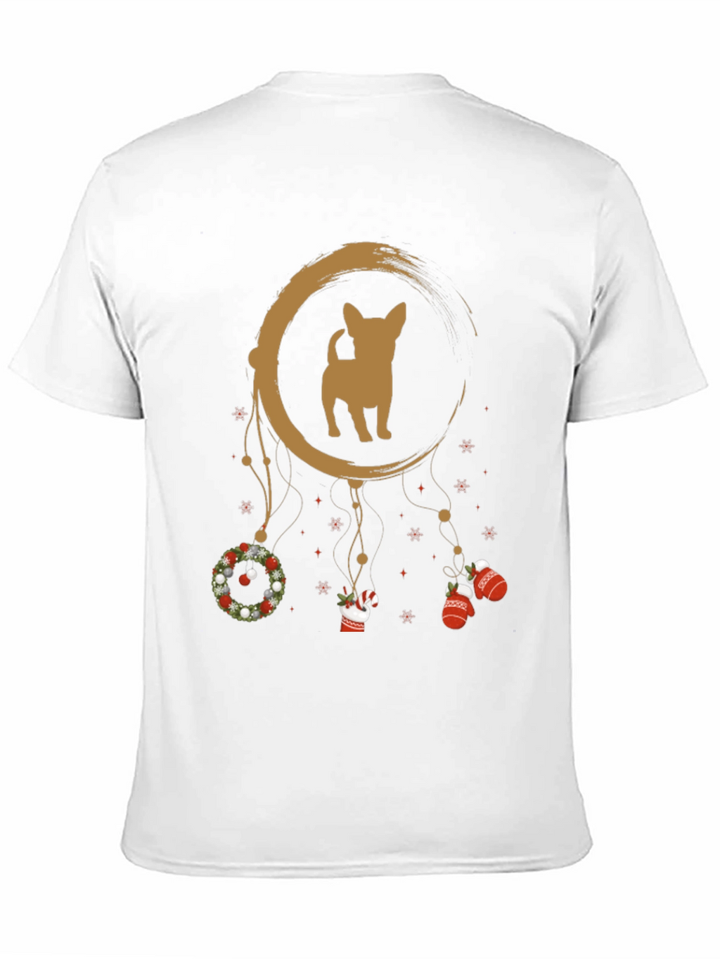Chihuahua Christmas Dream Catcher Graphic Tee