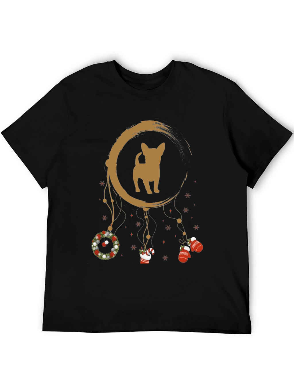 Chihuahua Christmas Dream Catcher Graphic Tee