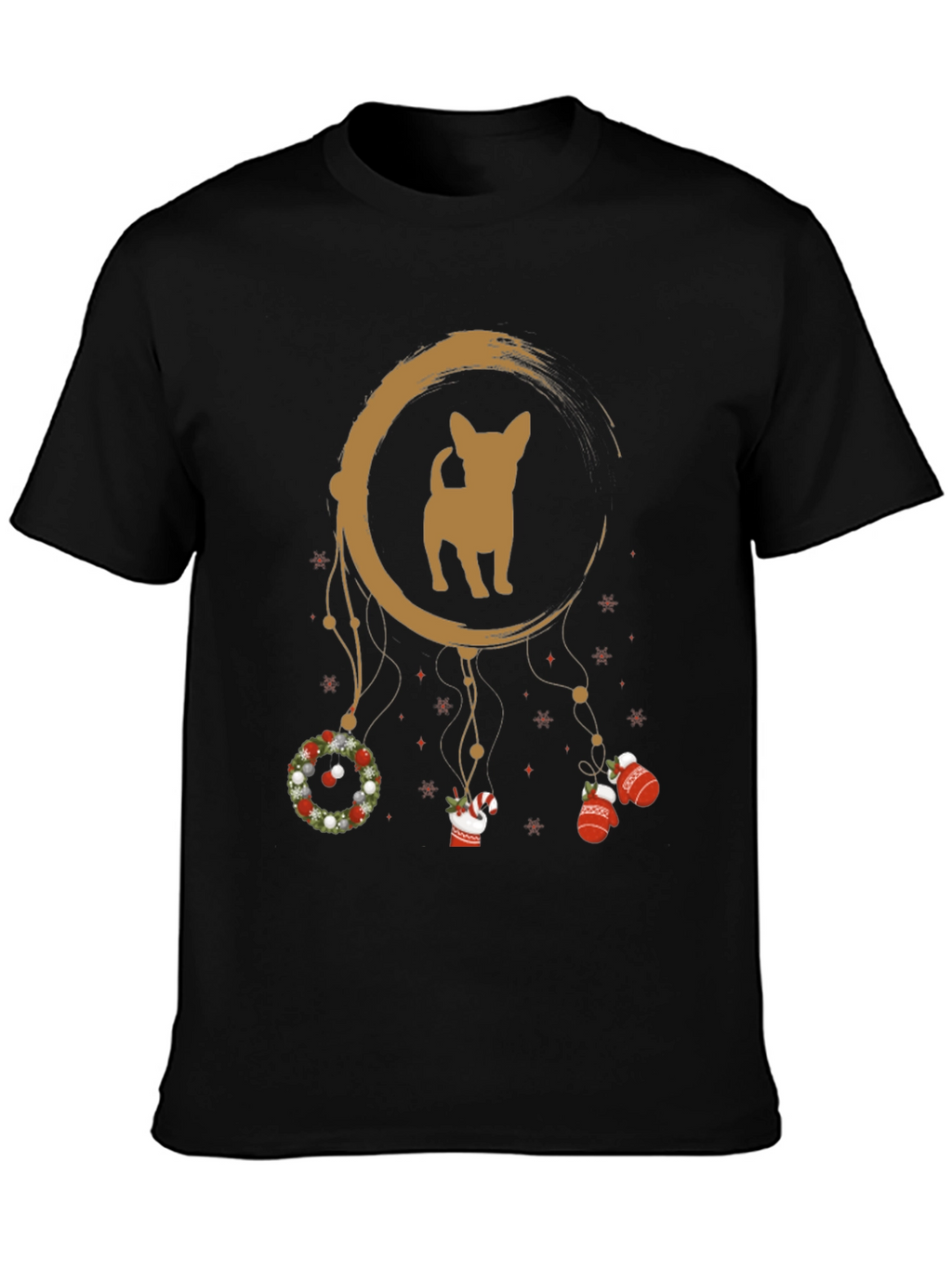 Chihuahua Christmas Dream Catcher Graphic Tee