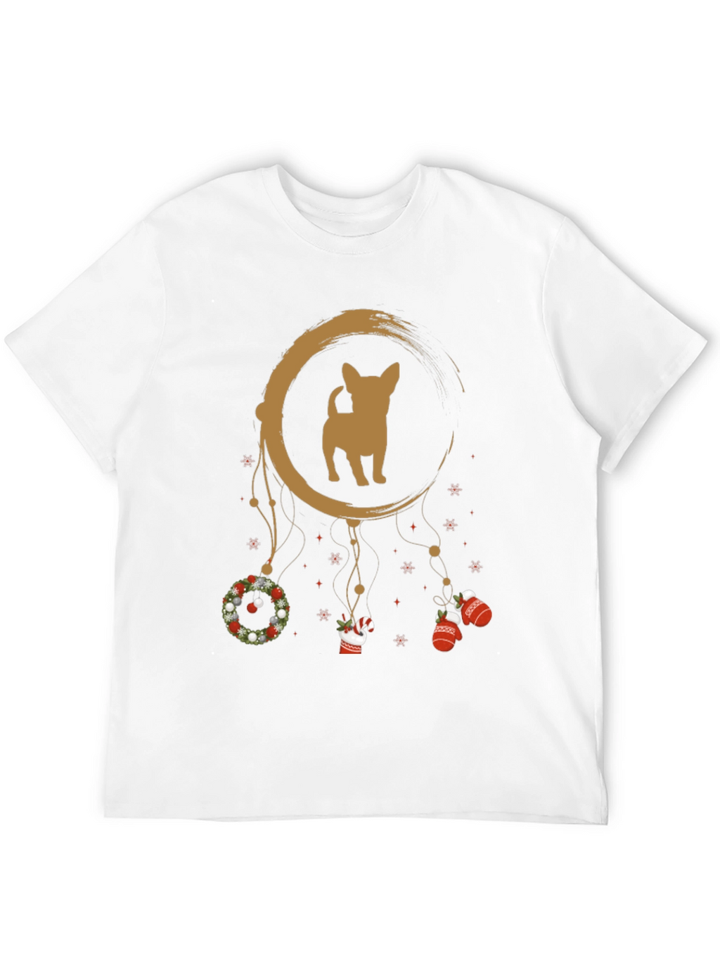 Chihuahua Christmas Dream Catcher Graphic Tee