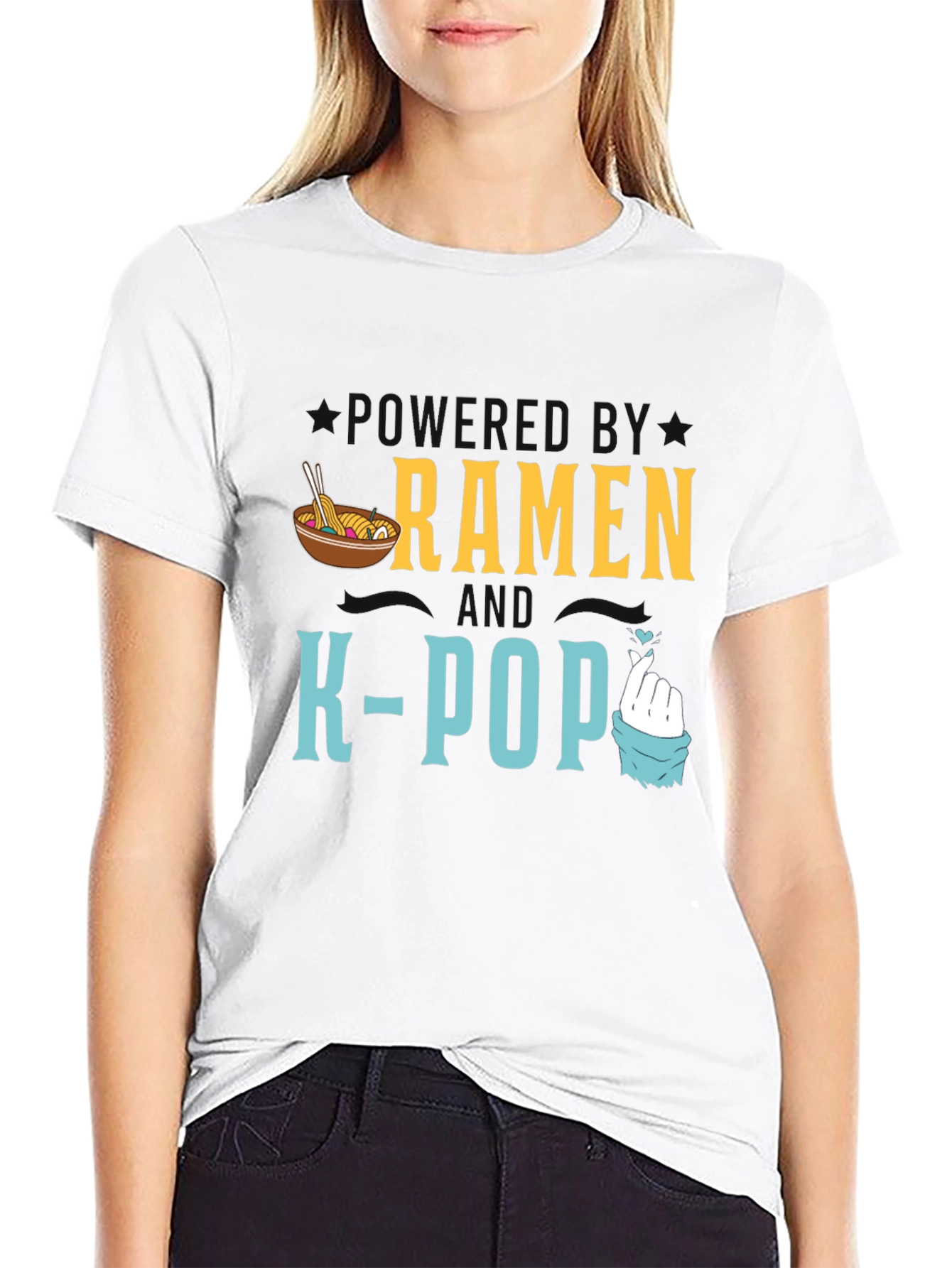 Fueled By Ramen and K-Pop Graphic T-Shirt