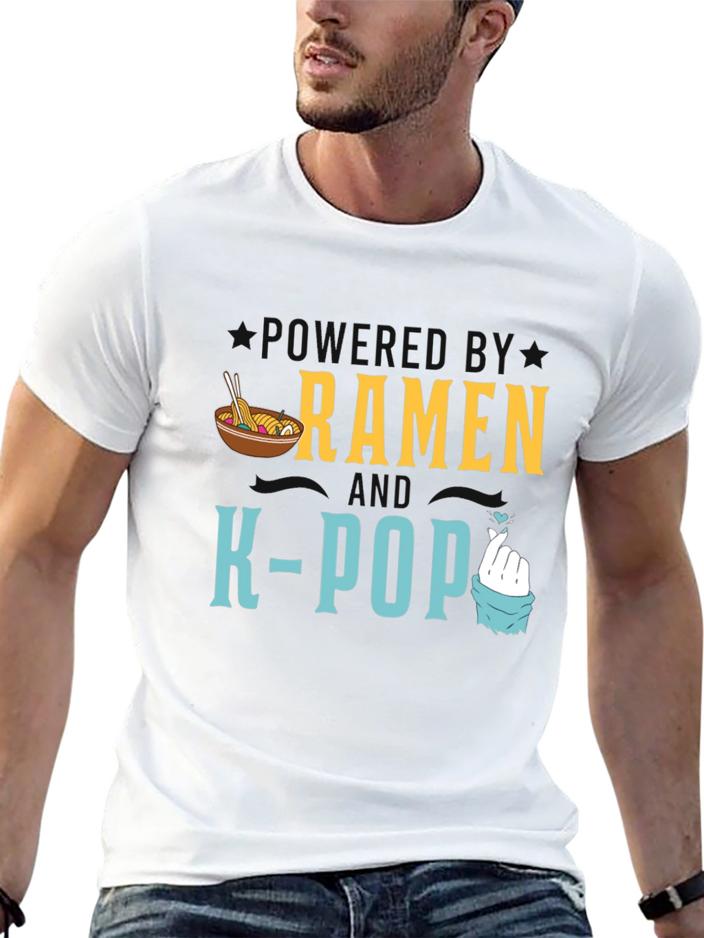Fueled By Ramen and K-Pop Graphic T-Shirt