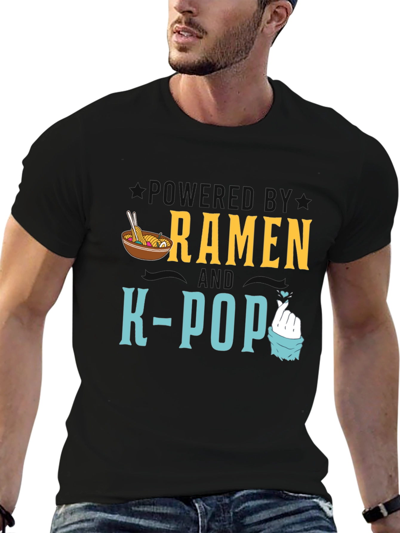 Fueled By Ramen and K-Pop Graphic T-Shirt