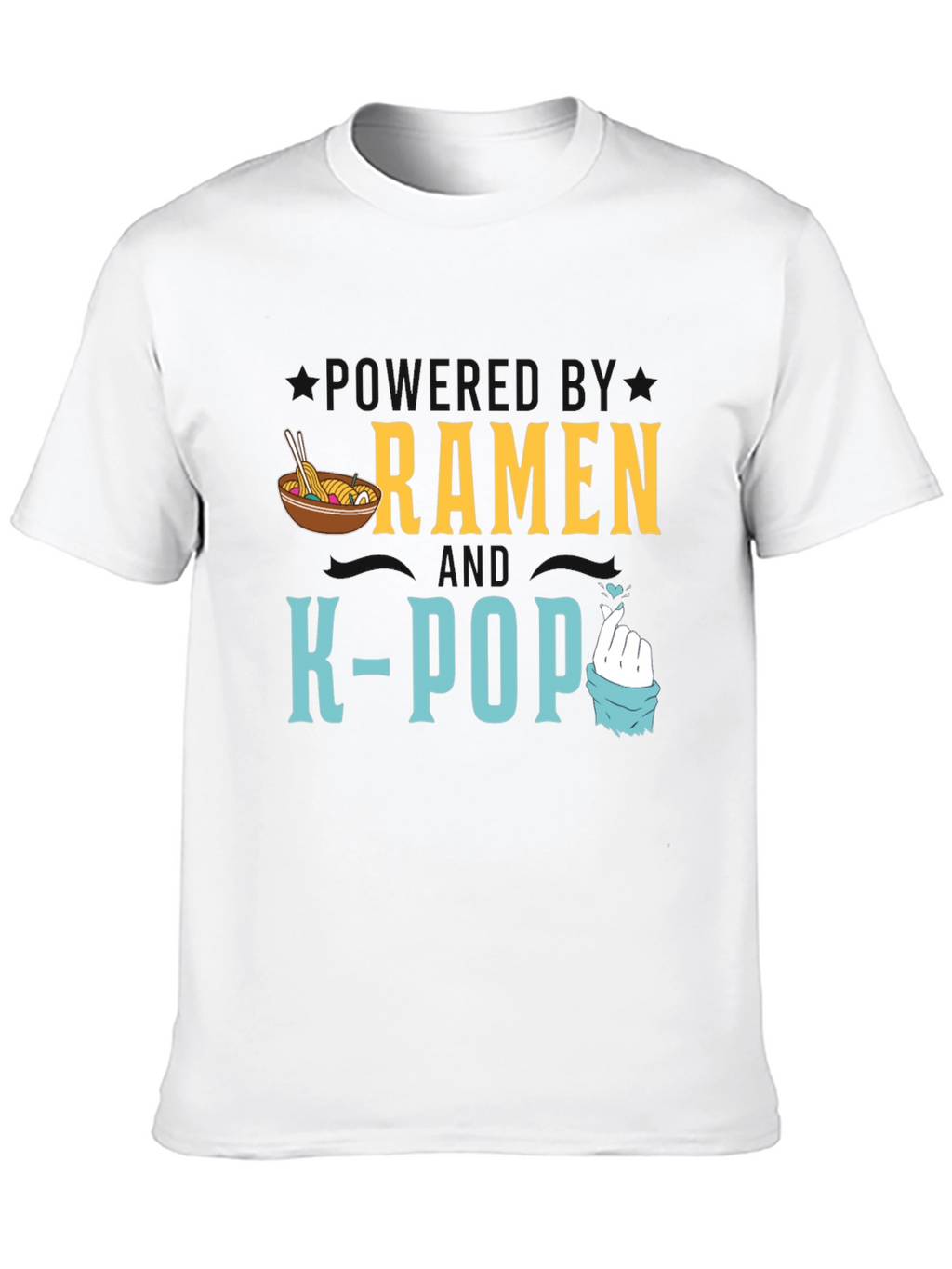 Fueled By Ramen and K-Pop Graphic T-Shirt
