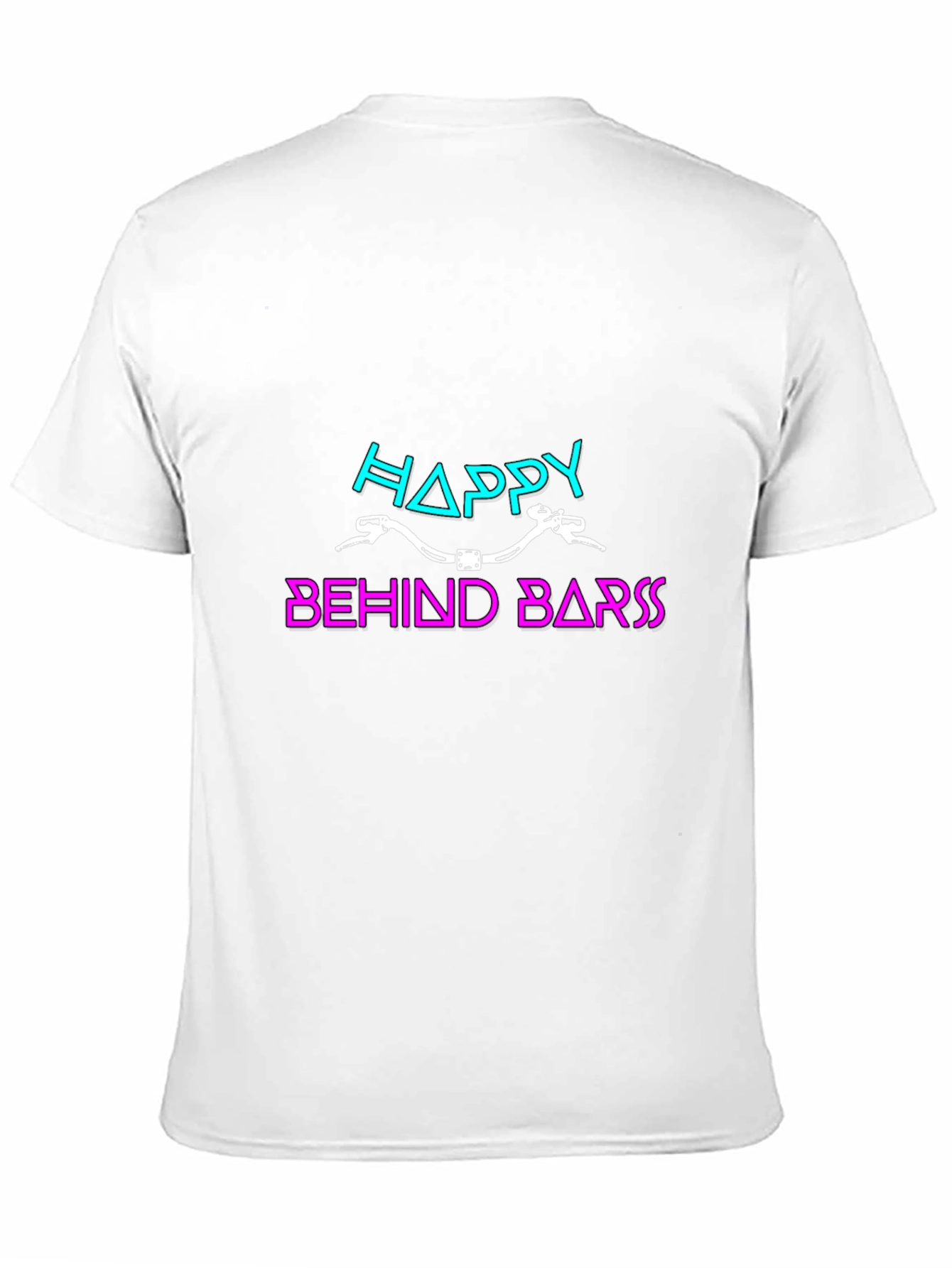 Happy Behind Bars Graphic T-Shirt