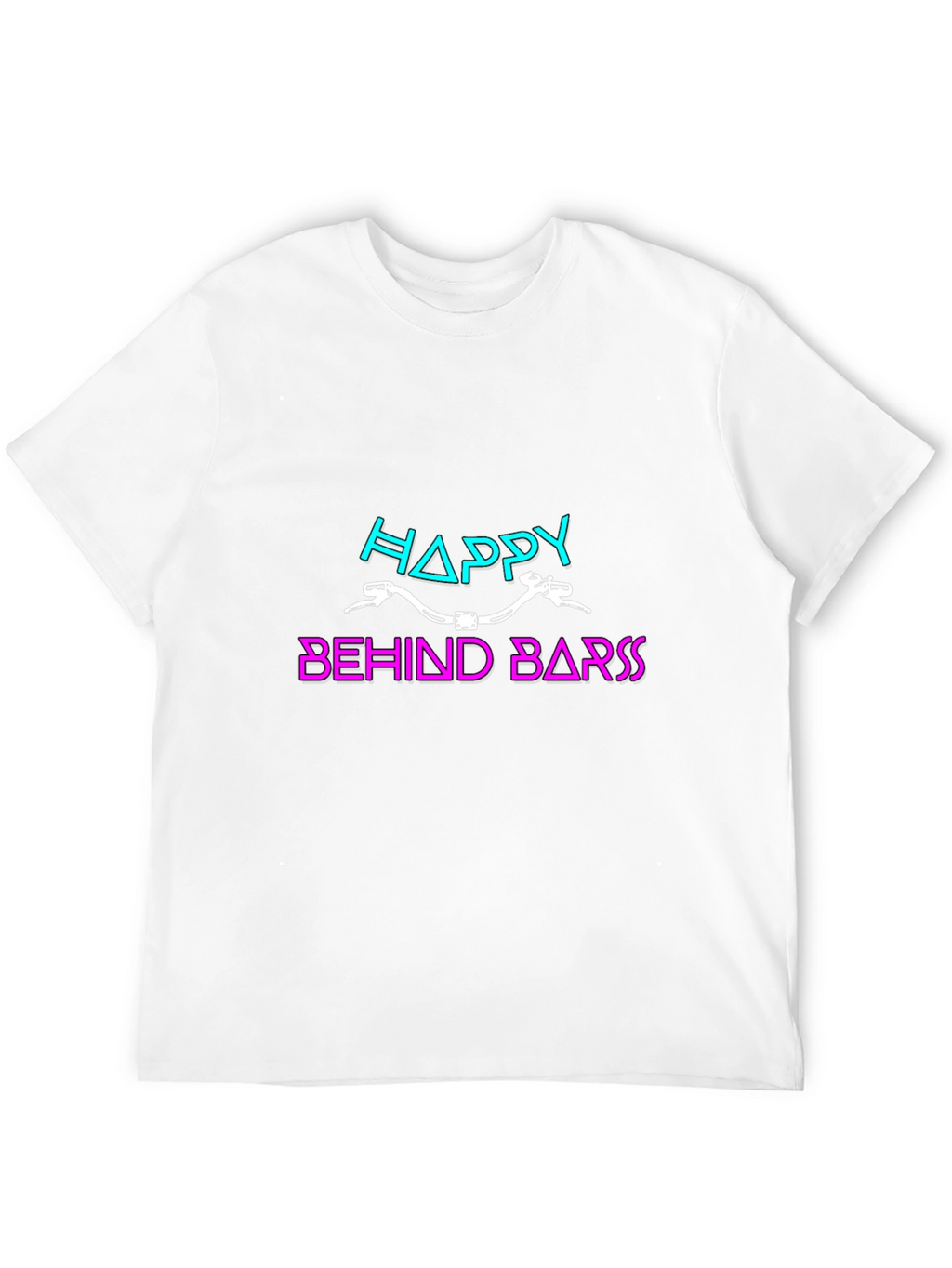 Happy Behind Bars Graphic T-Shirt