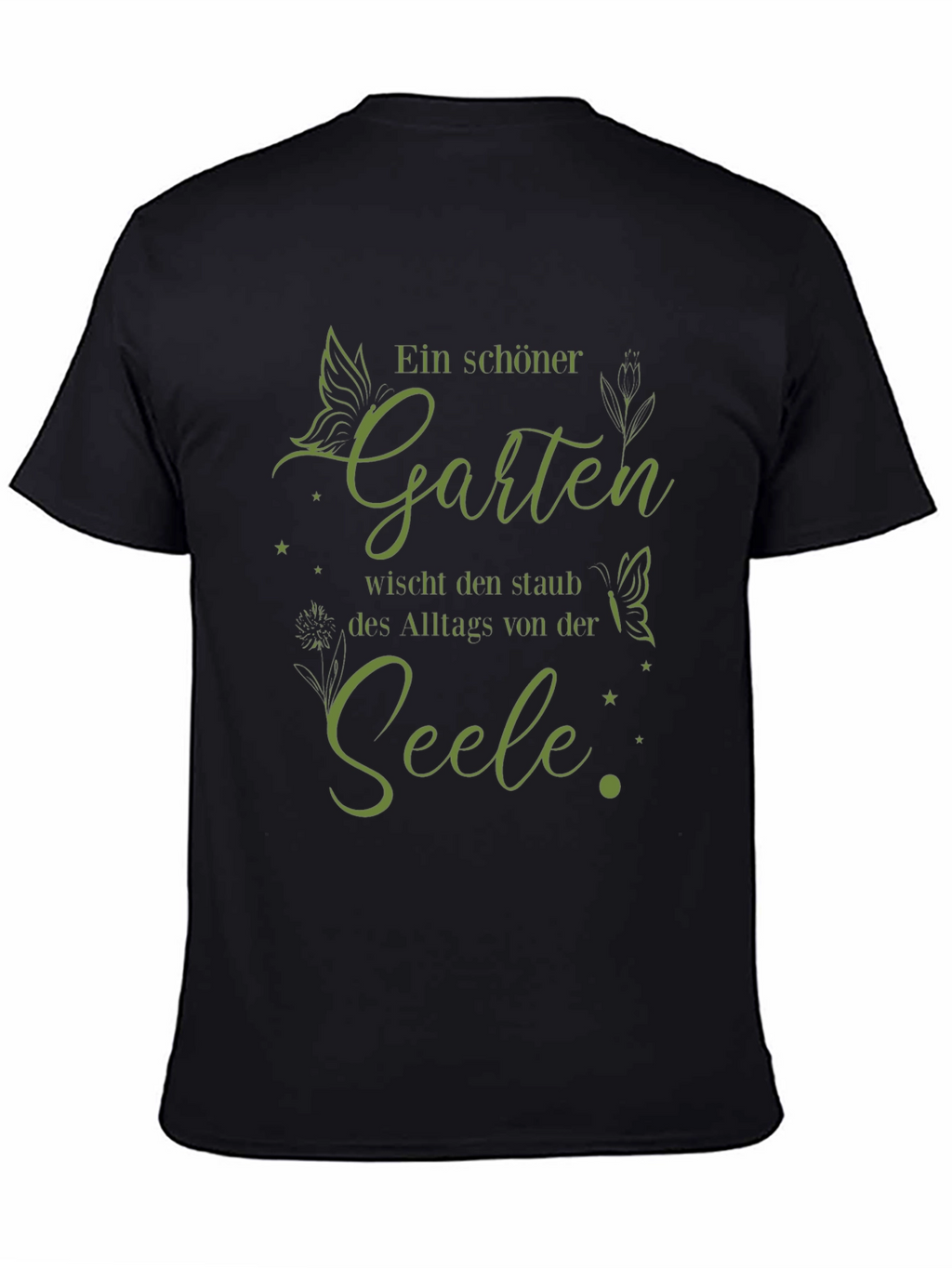 Ein schöner Garten Black T-Shirt