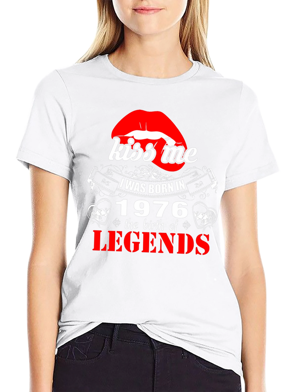 Kiss Me 1976 Legends Graphic Tee