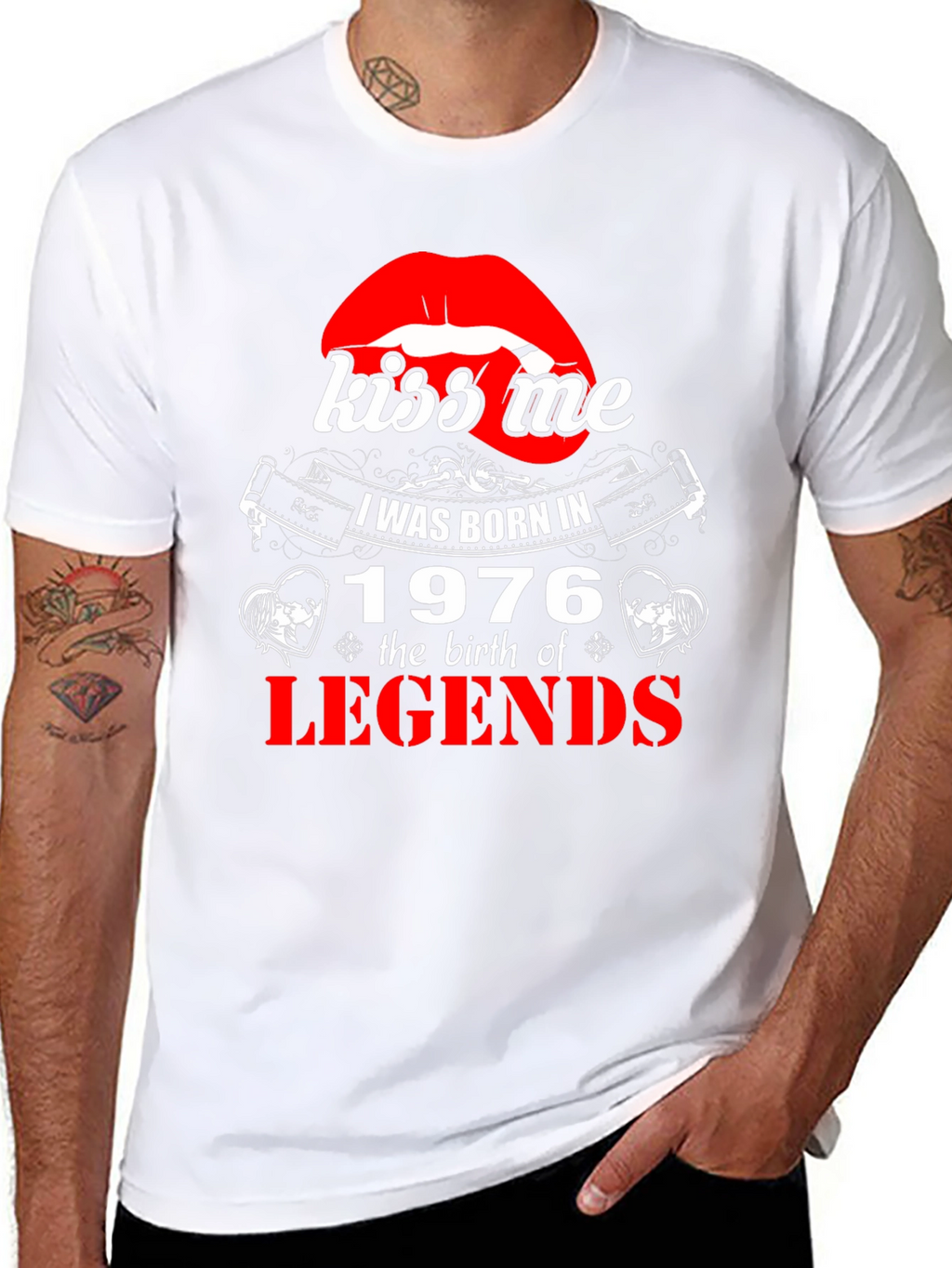 Kiss Me 1976 Legends Graphic Tee