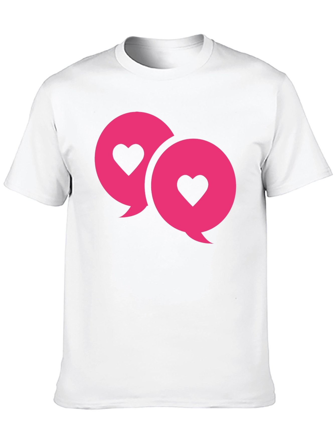 Love Chat Bubble T-Shirt - Black