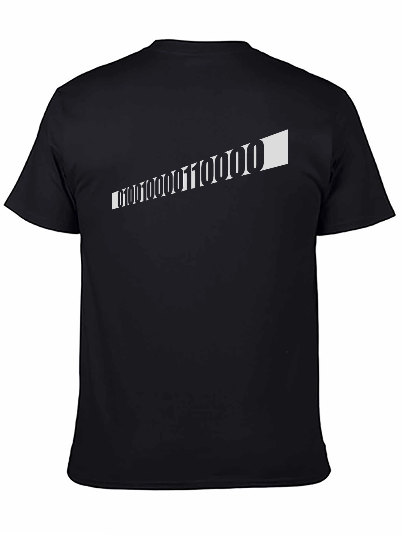 Binary Code Graphic T-Shirt