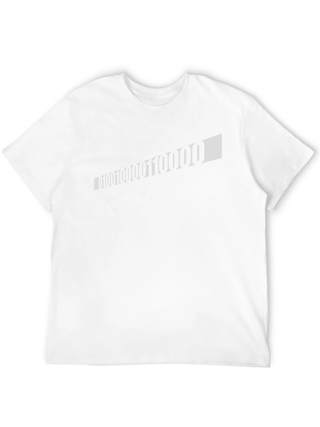 Binary Code Graphic T-Shirt