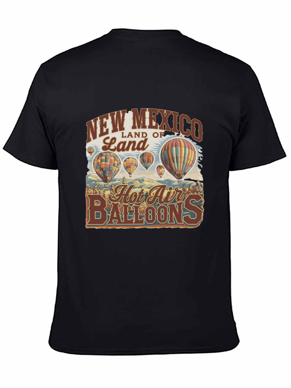 New Mexico Hot Air Balloons Graphic T-Shirt