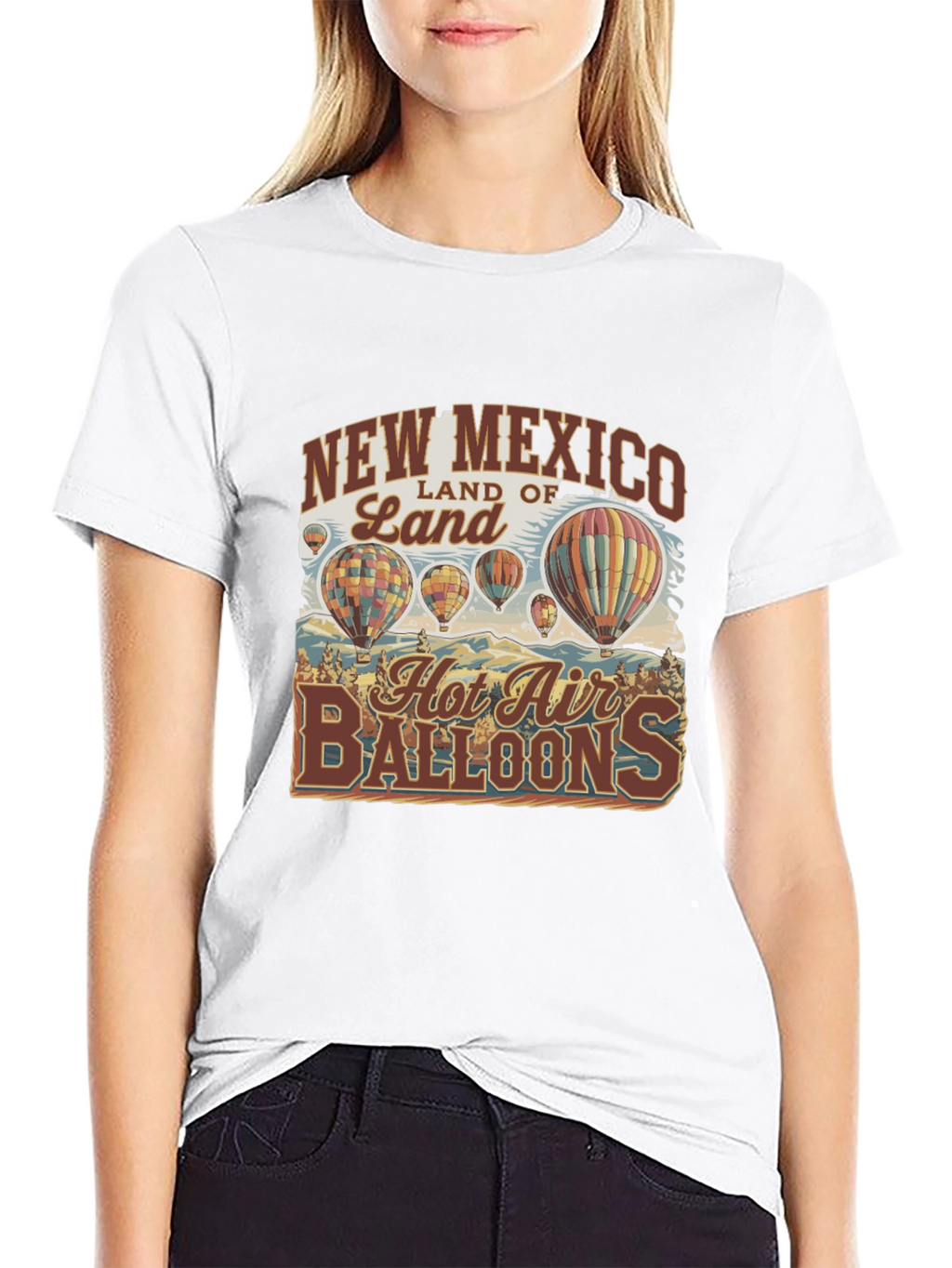 New Mexico Hot Air Balloons Graphic T-Shirt