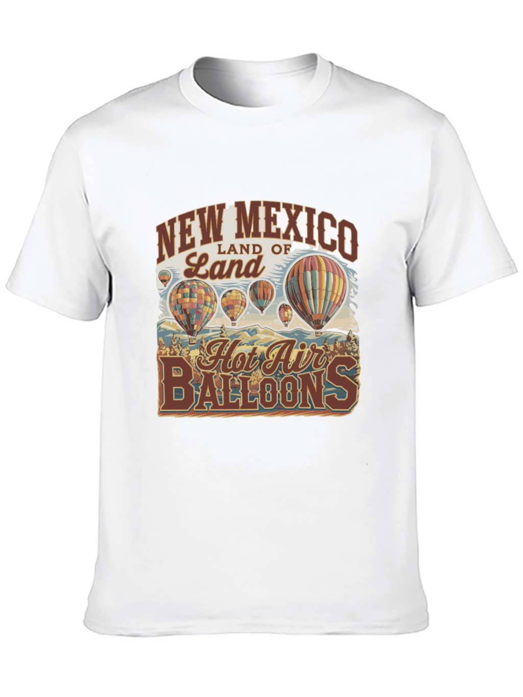 New Mexico Hot Air Balloons Graphic T-Shirt