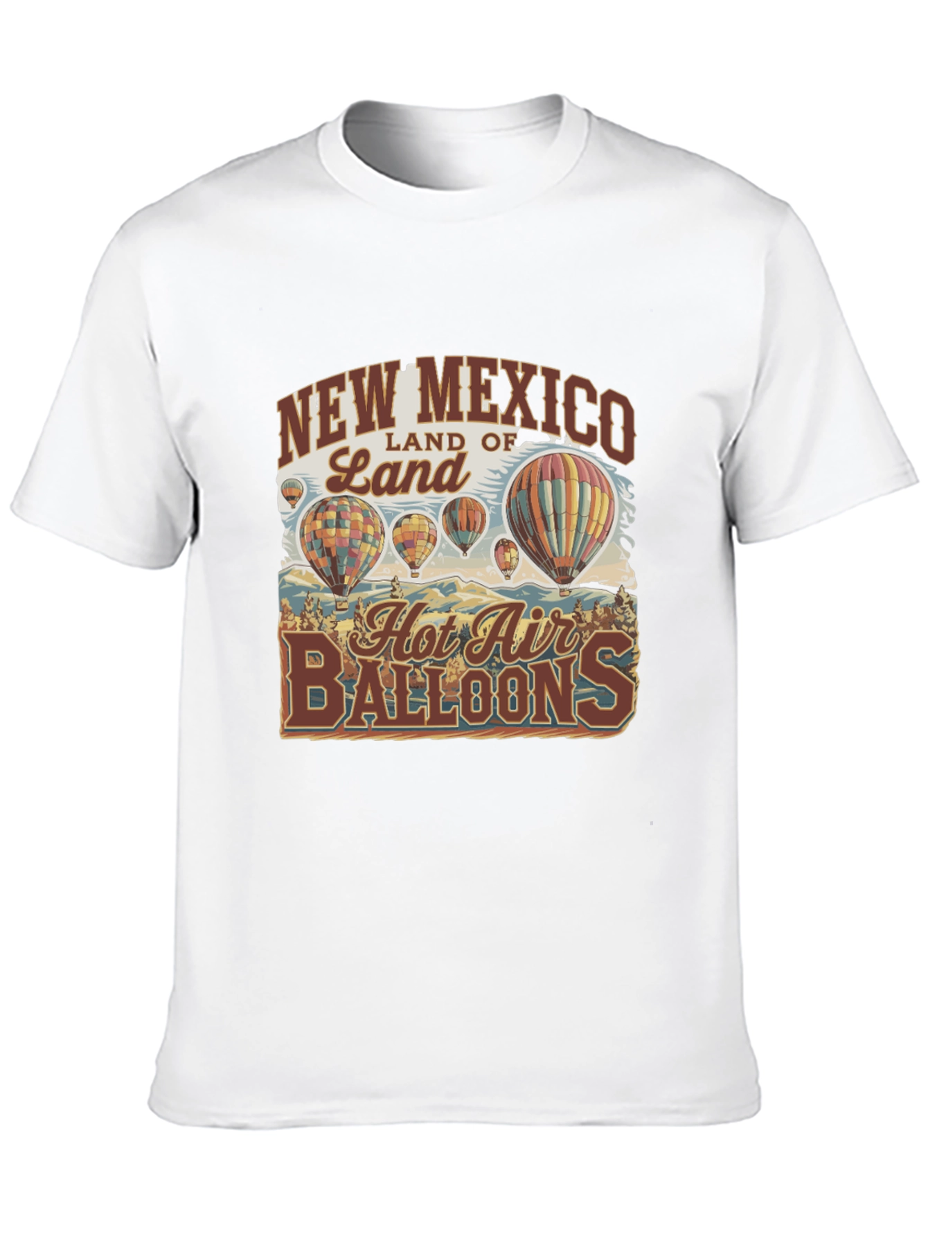 New Mexico Hot Air Balloons Graphic T-Shirt