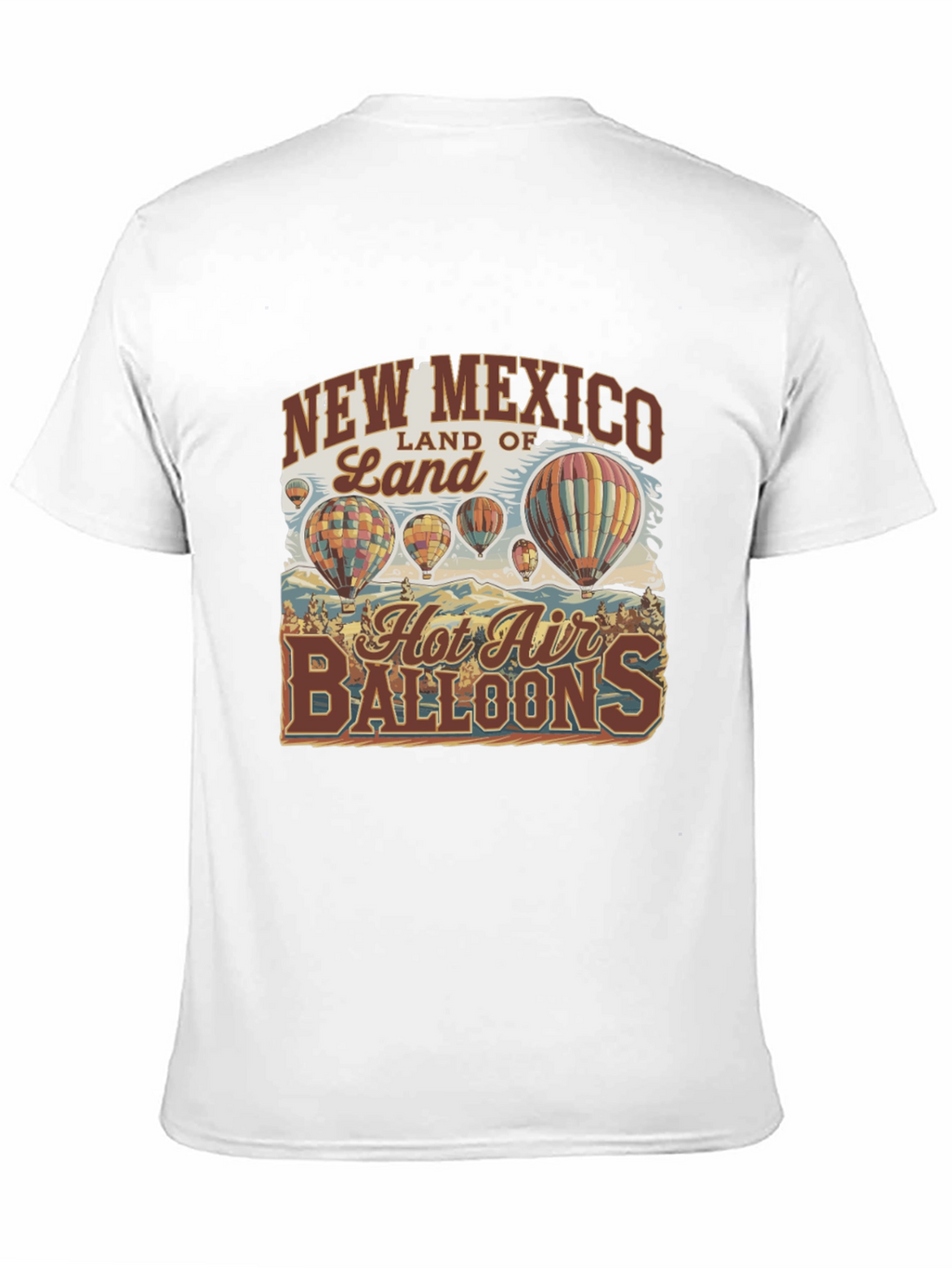 New Mexico Hot Air Balloons Graphic T-Shirt