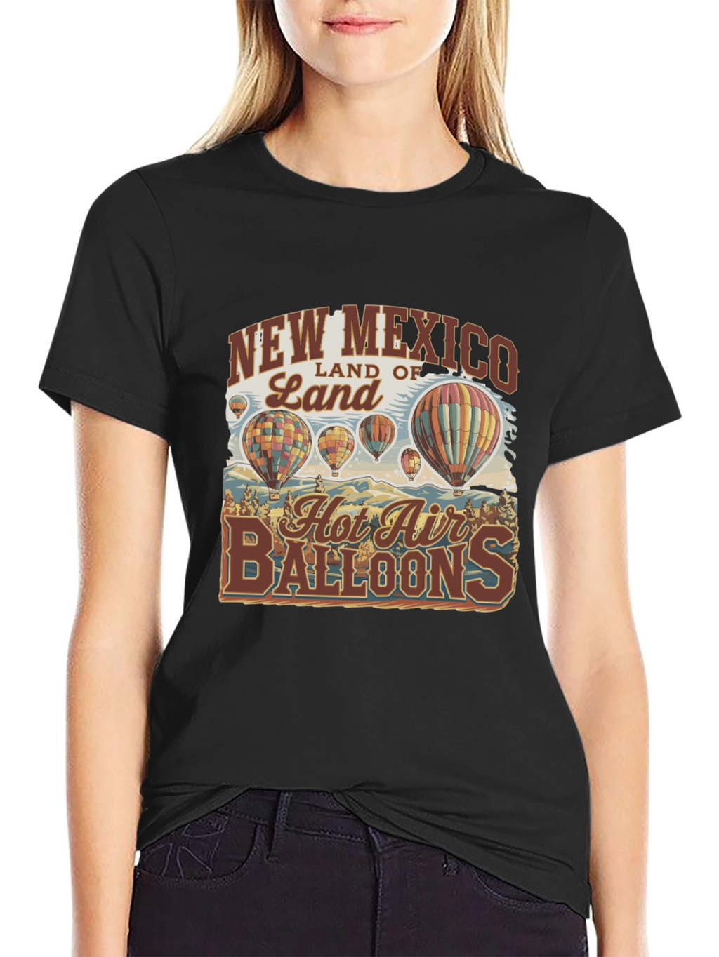 New Mexico Hot Air Balloons Graphic T-Shirt