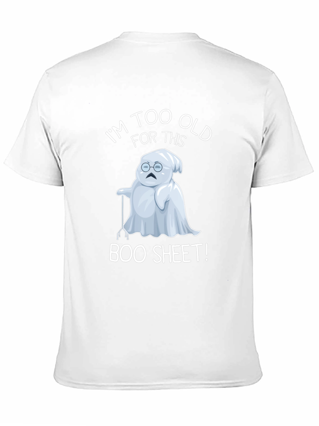 Funny Old Ghost Halloween T-Shirt