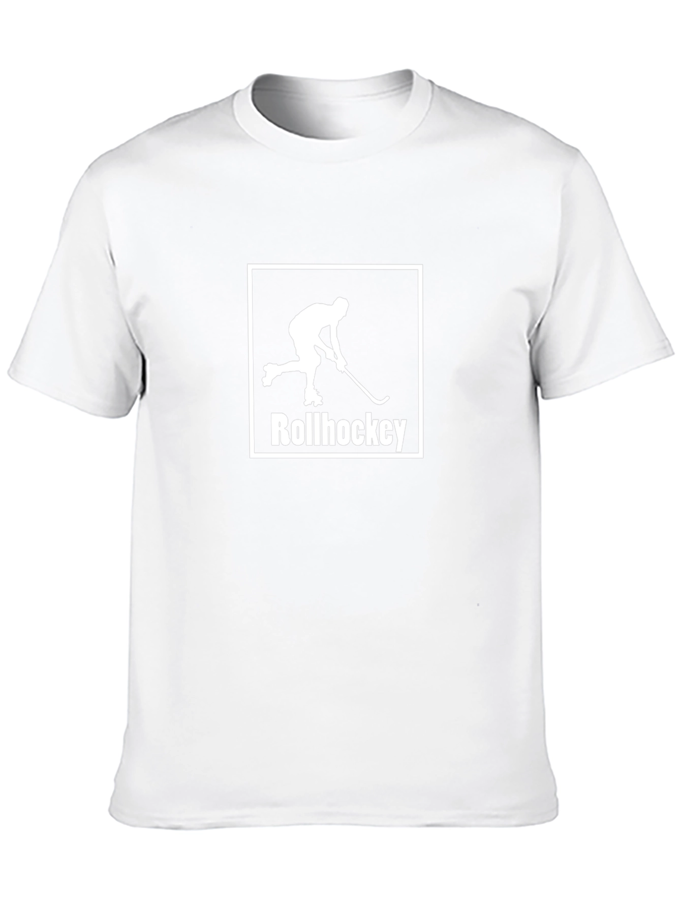 Rollhockey Graphic T-Shirt - Sporty Black Tee