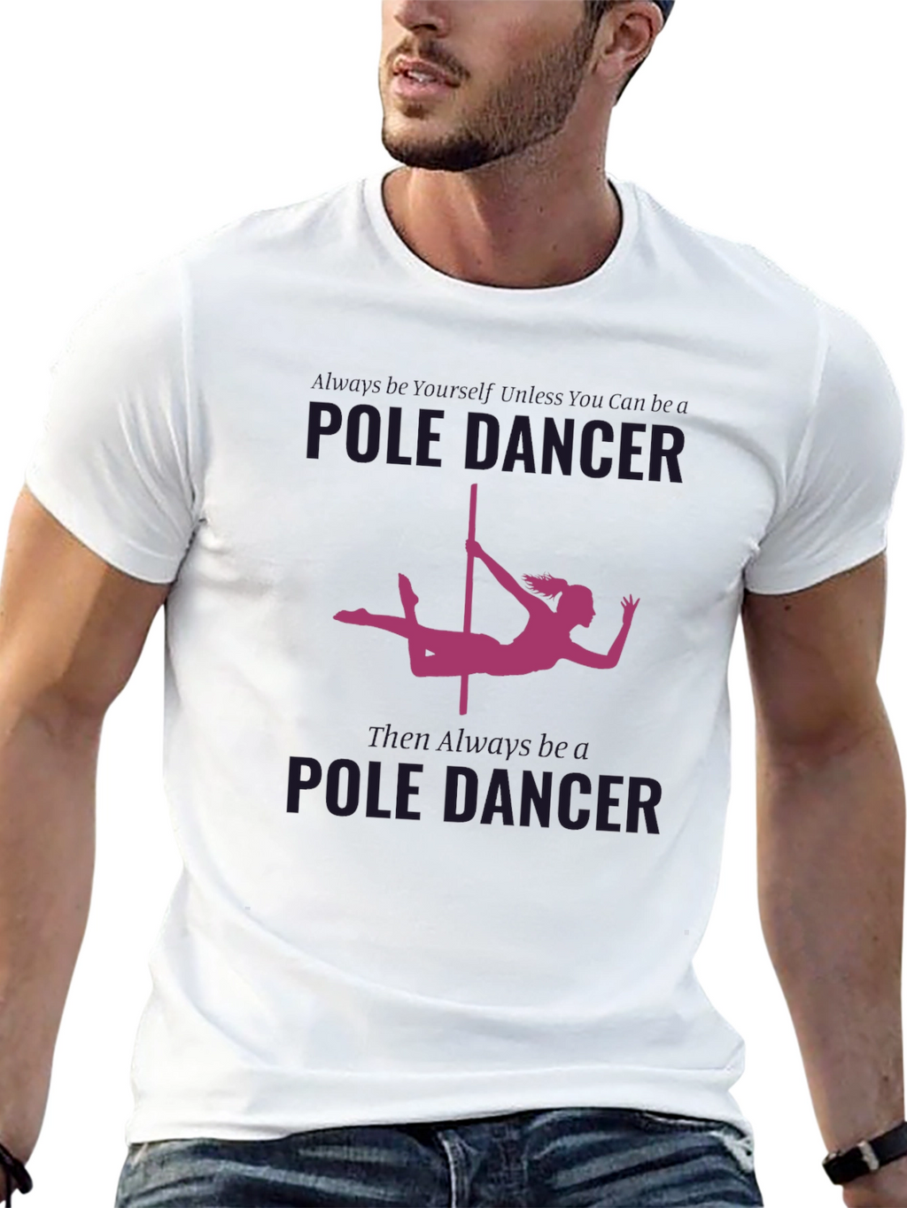 Pole Dancer Graphic T-Shirt - Unique Design