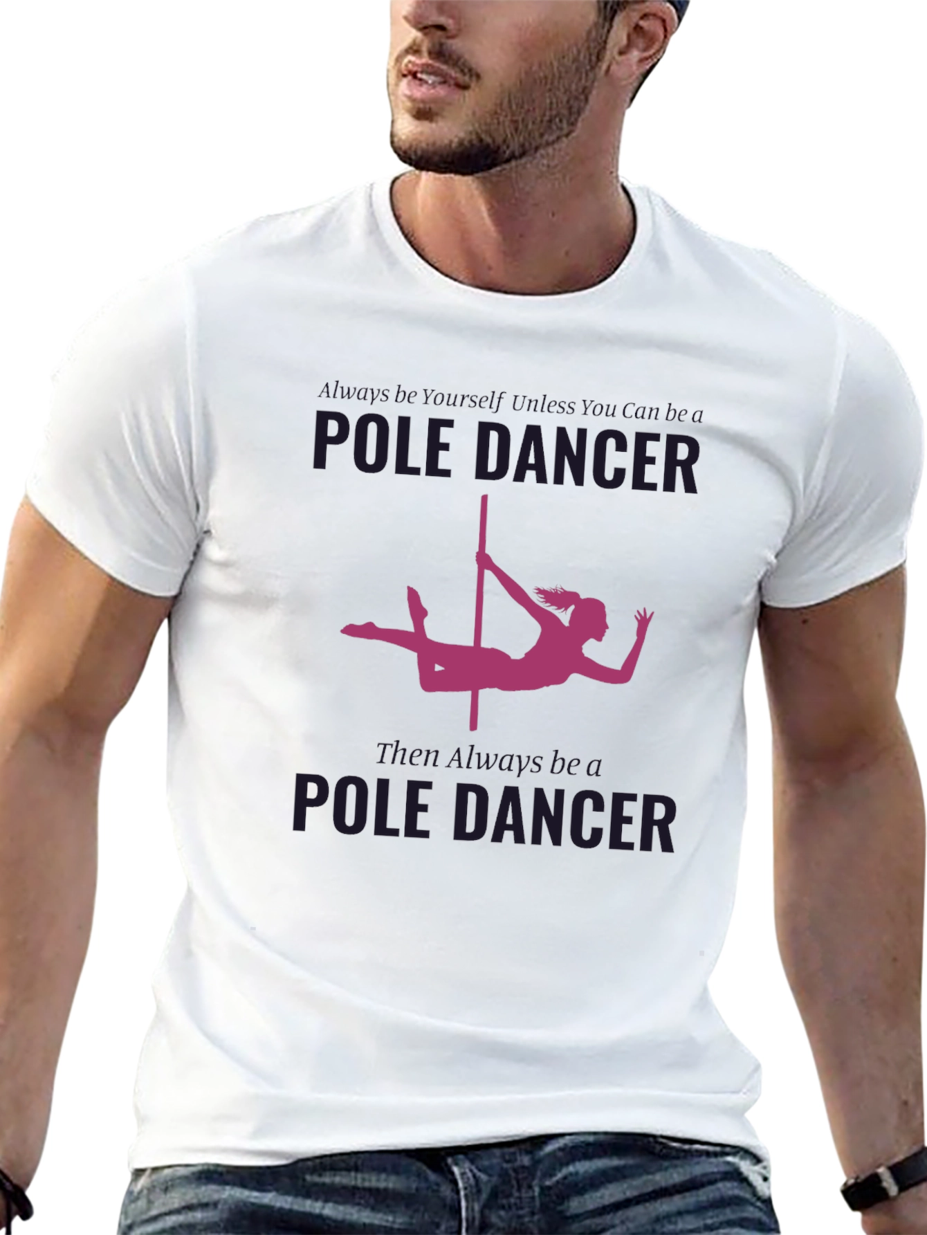 Pole Dancer Graphic T-Shirt - Unique Design