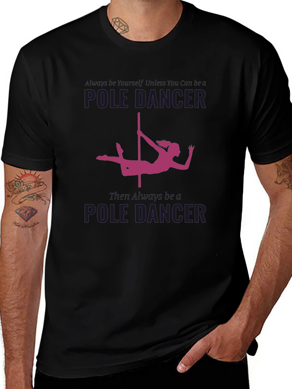 Pole Dancer Graphic T-Shirt - Unique Design