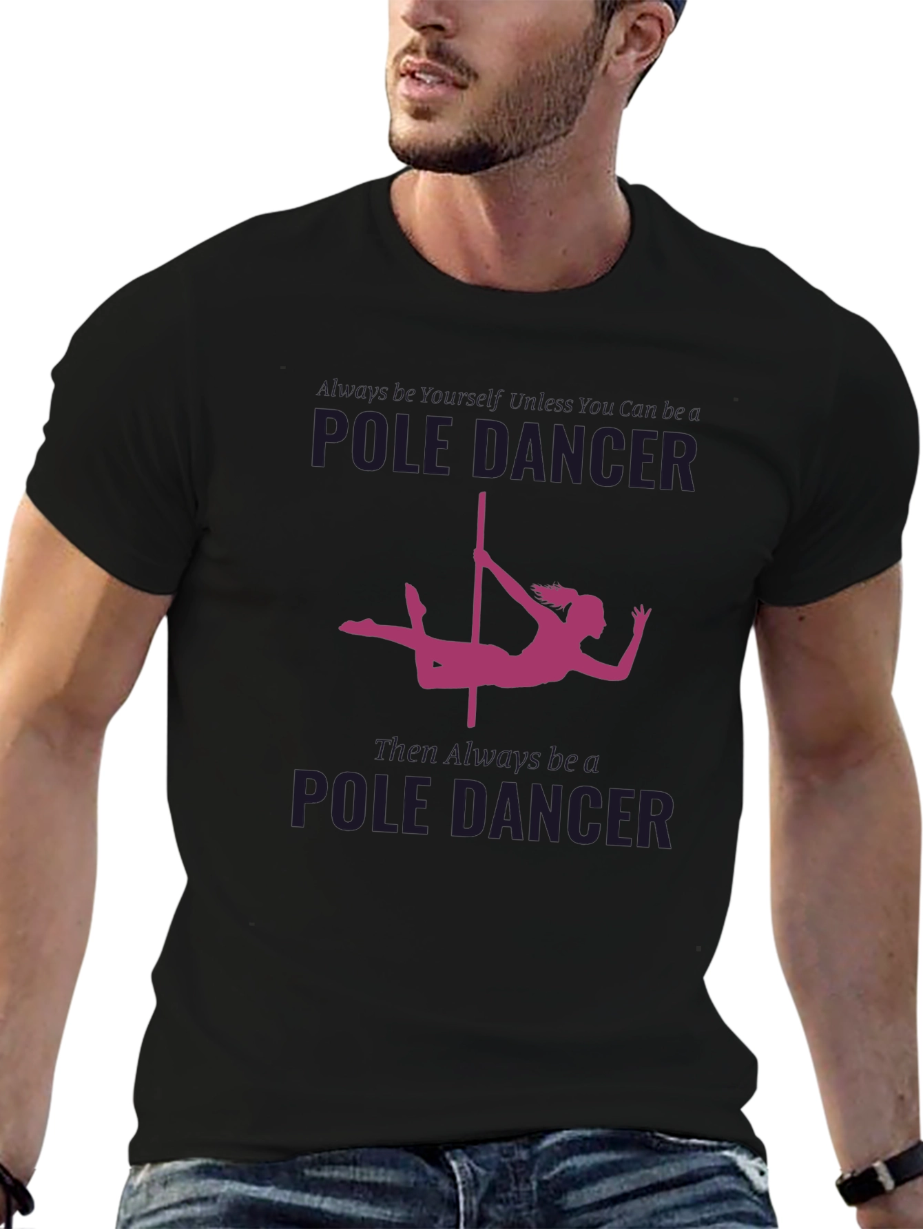 Pole Dancer Graphic T-Shirt - Unique Design