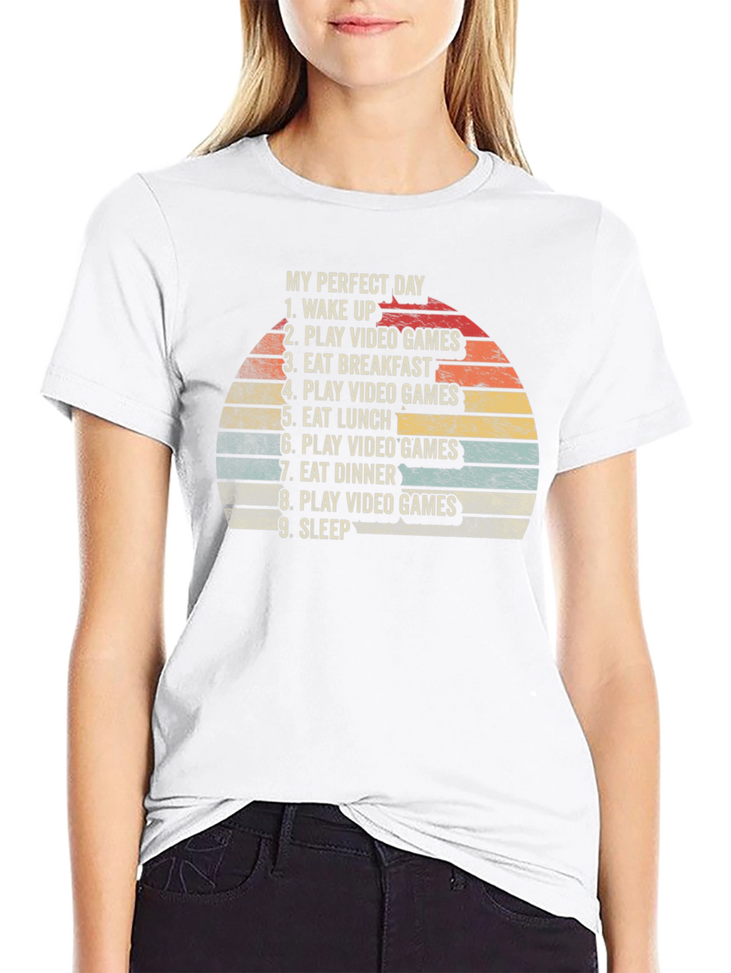 My Perfect Day Gamer T-Shirt - Eat Play Sleep