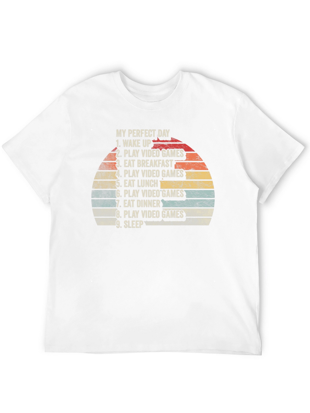 My Perfect Day Gamer T-Shirt - Eat Play Sleep