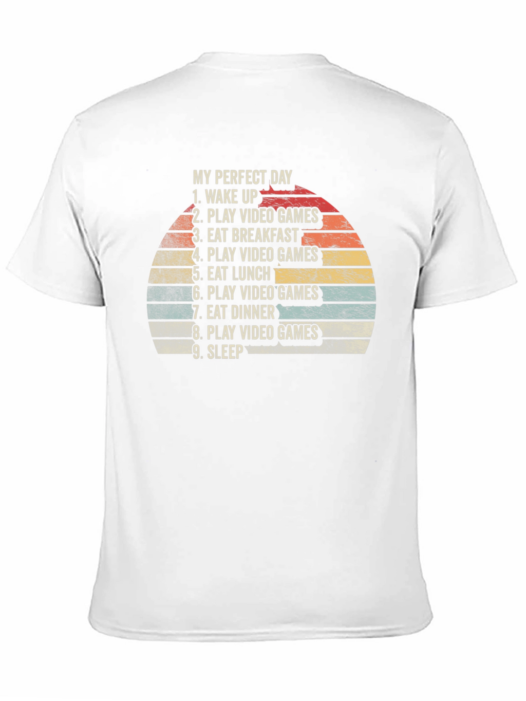 My Perfect Day Gamer T-Shirt - Eat Play Sleep