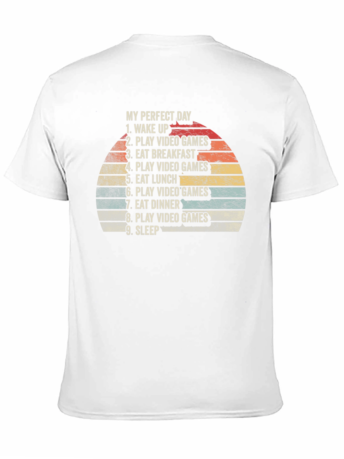 My Perfect Day Gamer T-Shirt - Eat Play Sleep