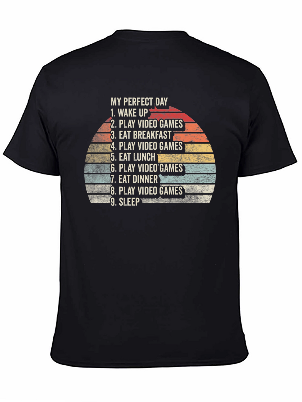 My Perfect Day Gamer T-Shirt - Eat Play Sleep