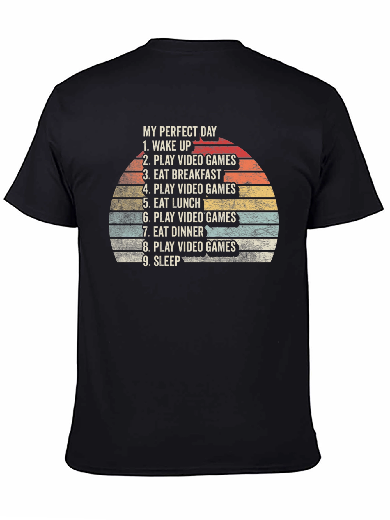 My Perfect Day Gamer T-Shirt - Eat Play Sleep