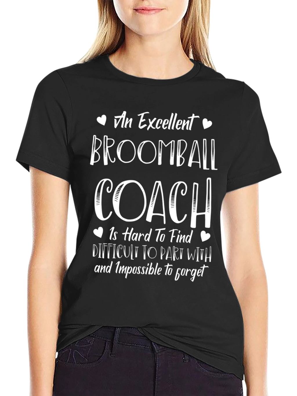 Excellent Broomball Coach T-Shirt