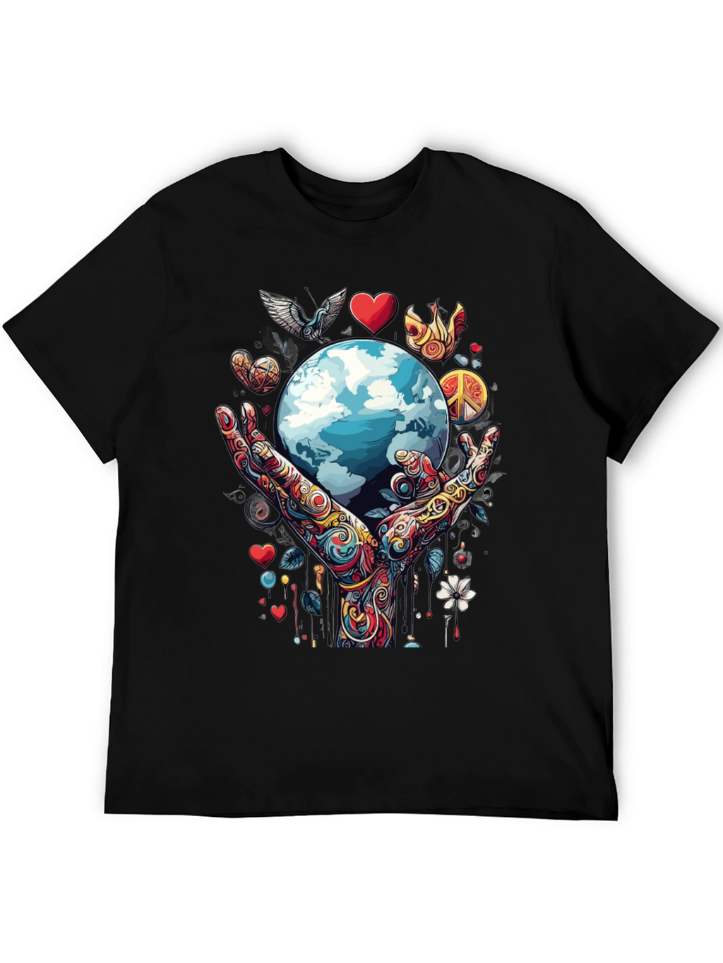 Global Peace Graphic T-Shirt