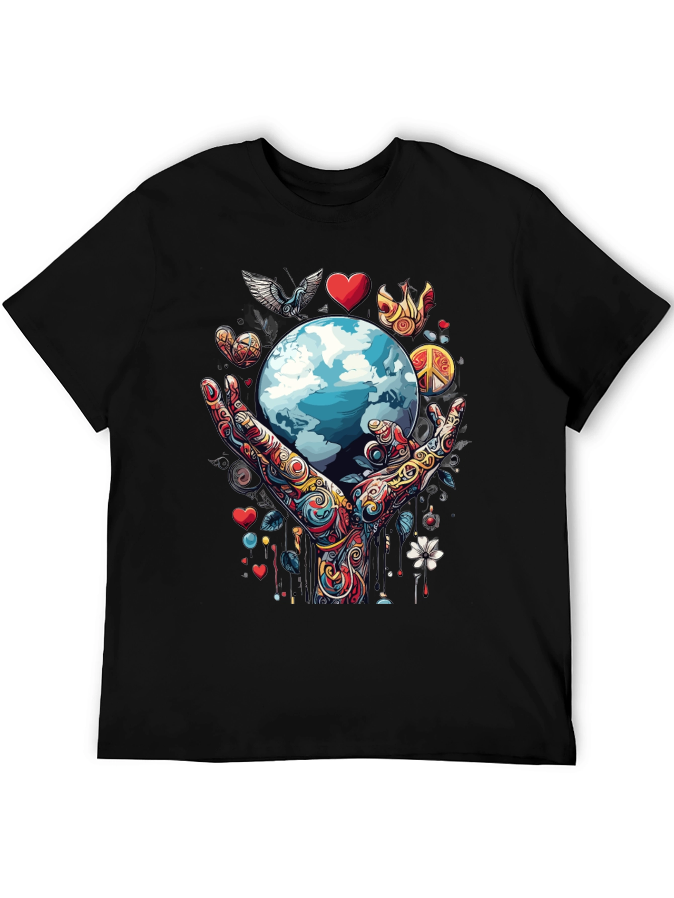 Global Peace Graphic T-Shirt