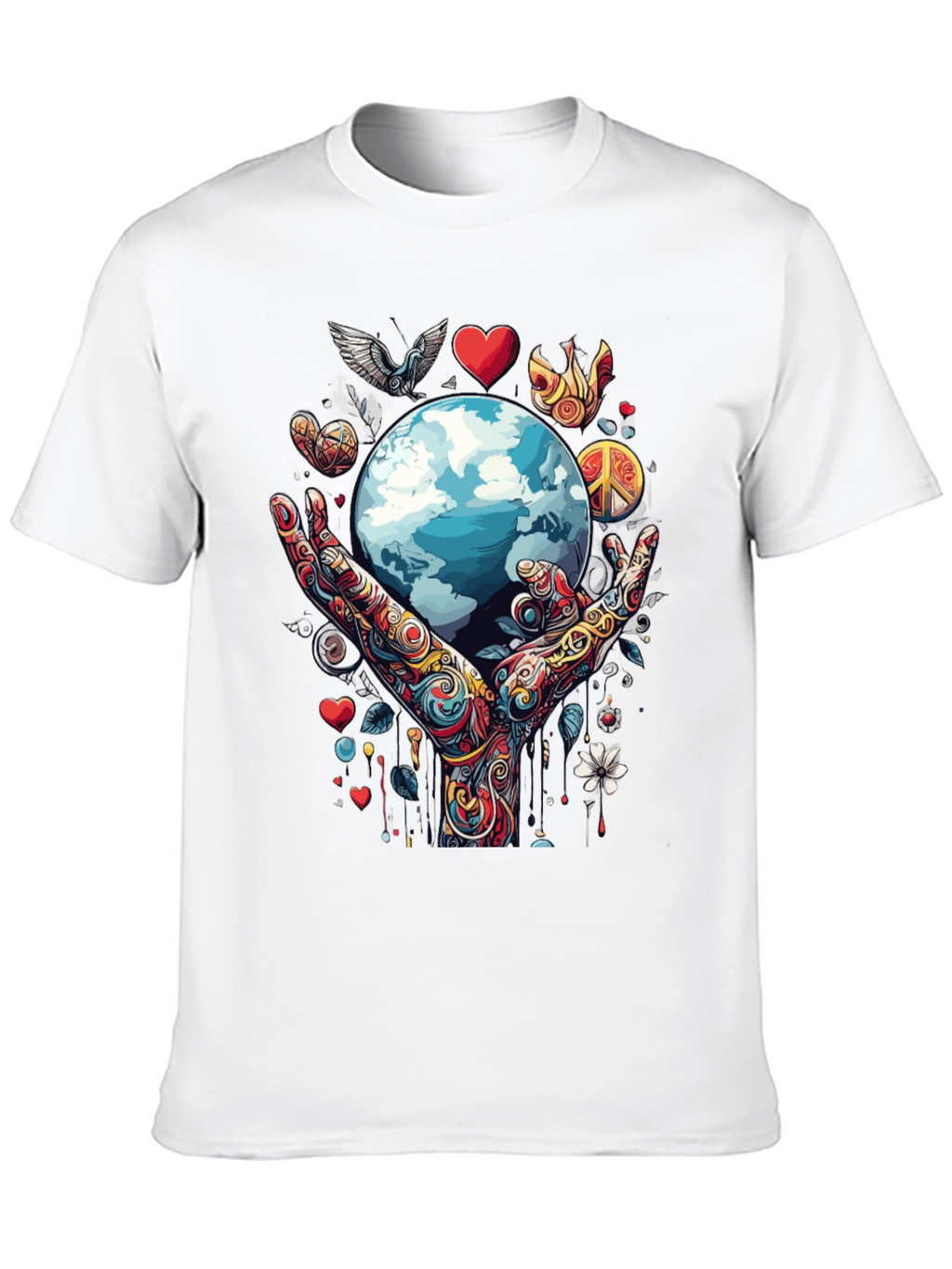 Global Peace Graphic T-Shirt