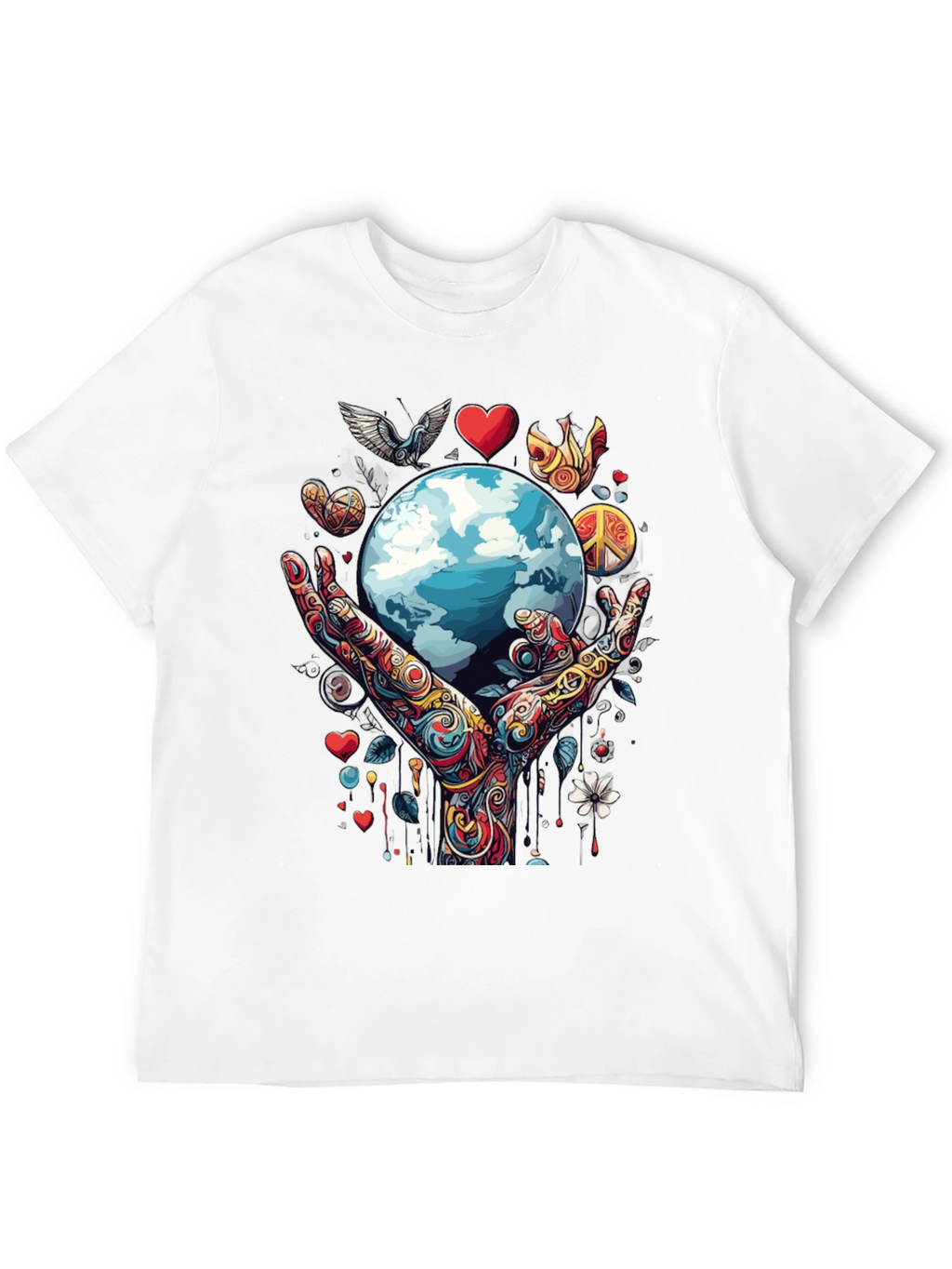 Global Peace Graphic T-Shirt
