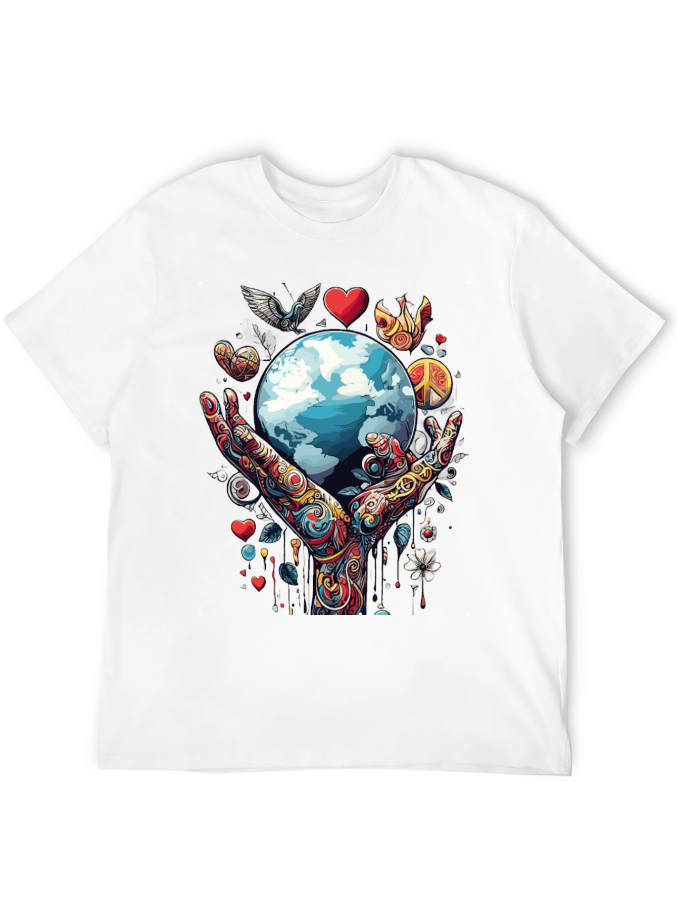 Global Peace Graphic T-Shirt