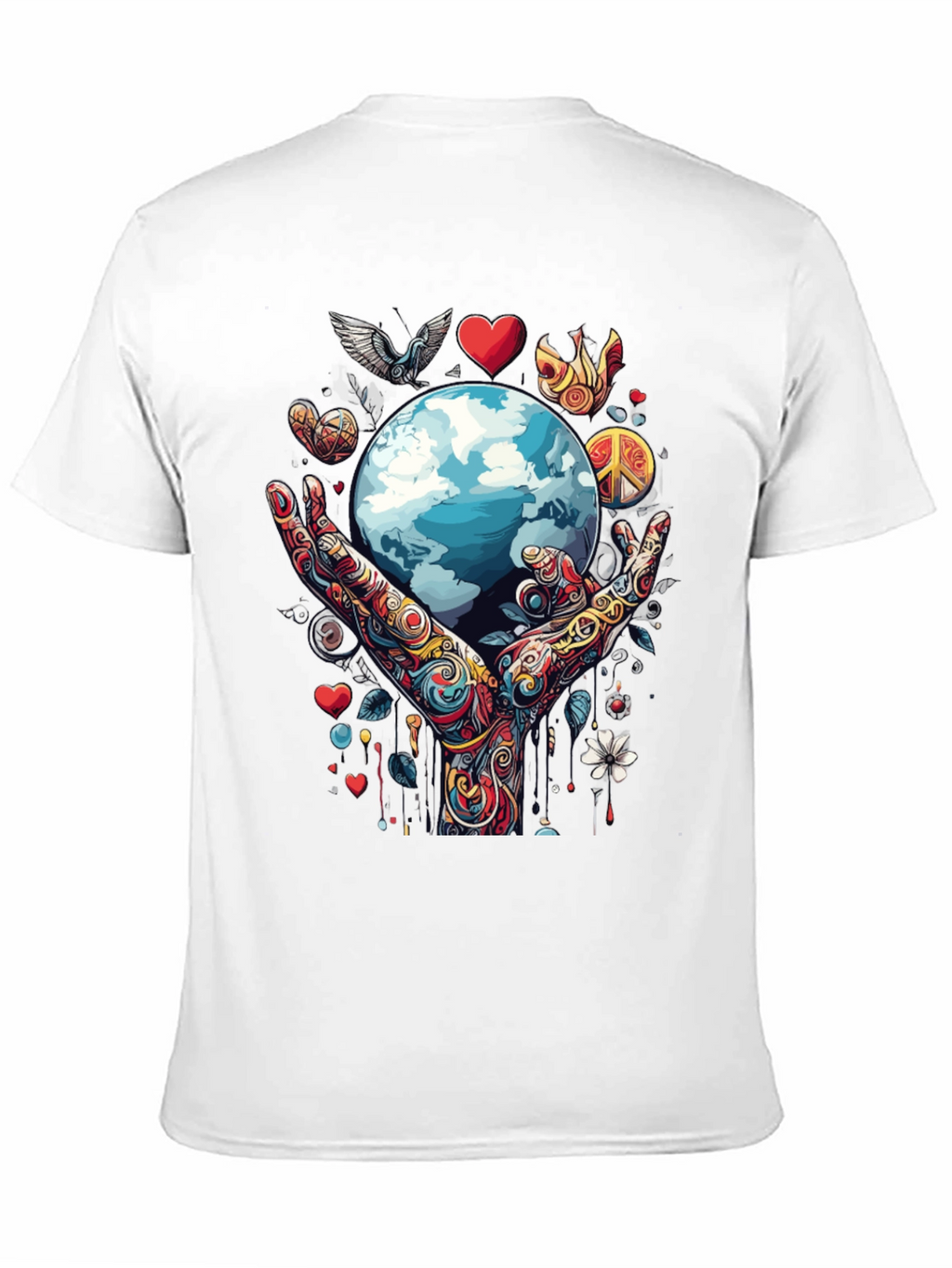 Global Peace Graphic T-Shirt