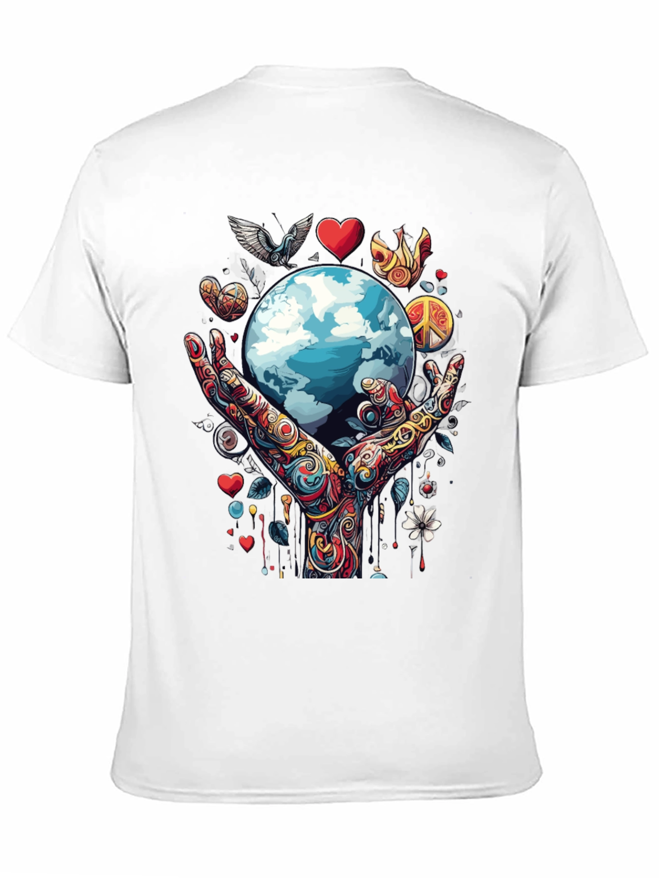 Global Peace Graphic T-Shirt