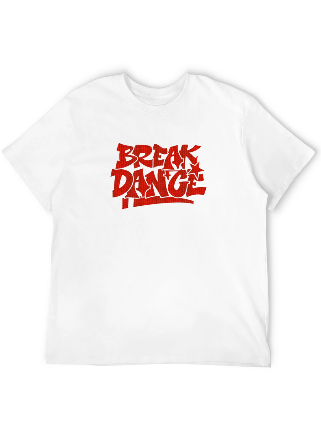 Break Dance T-Shirt - Black Crew Neck Tee