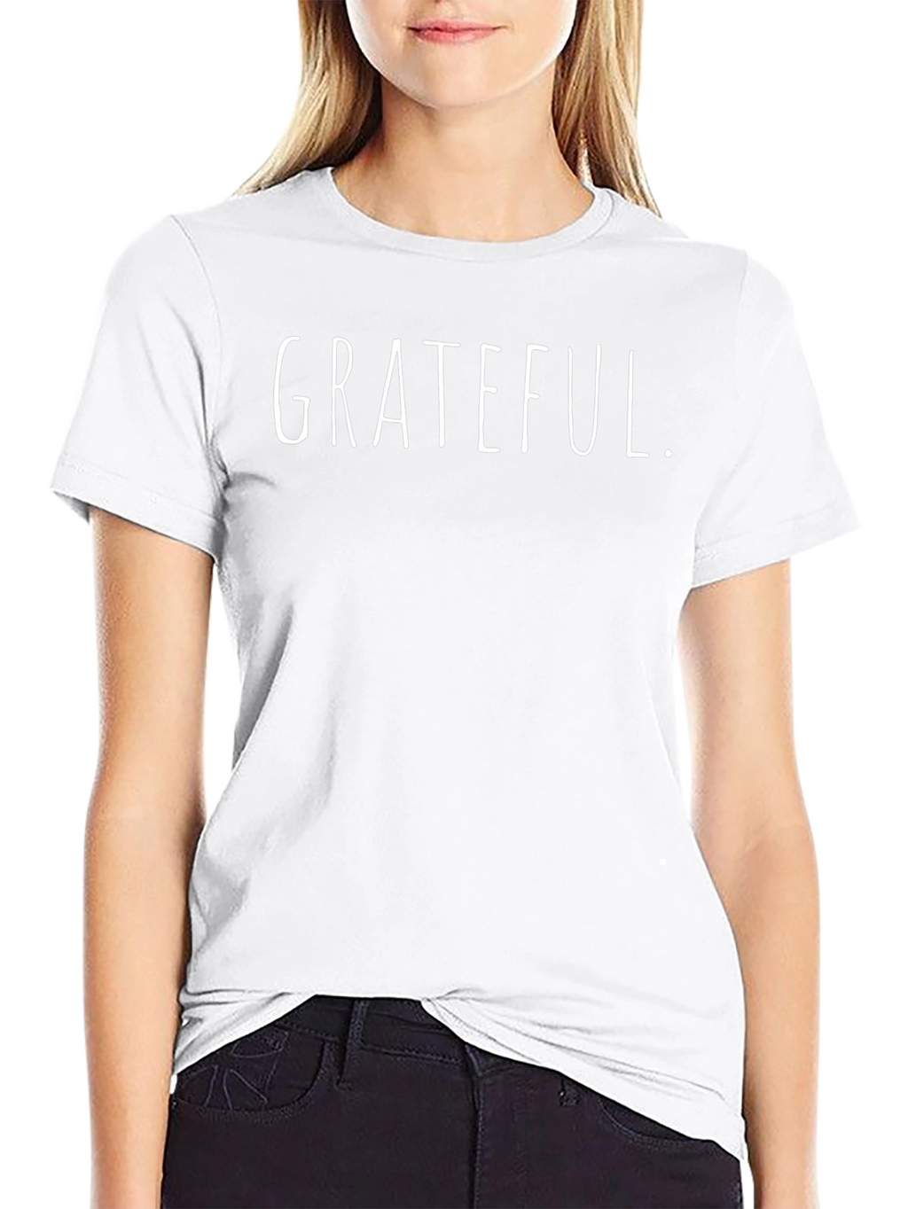 Grateful Graphic Tee - Black Short Sleeve Shirt