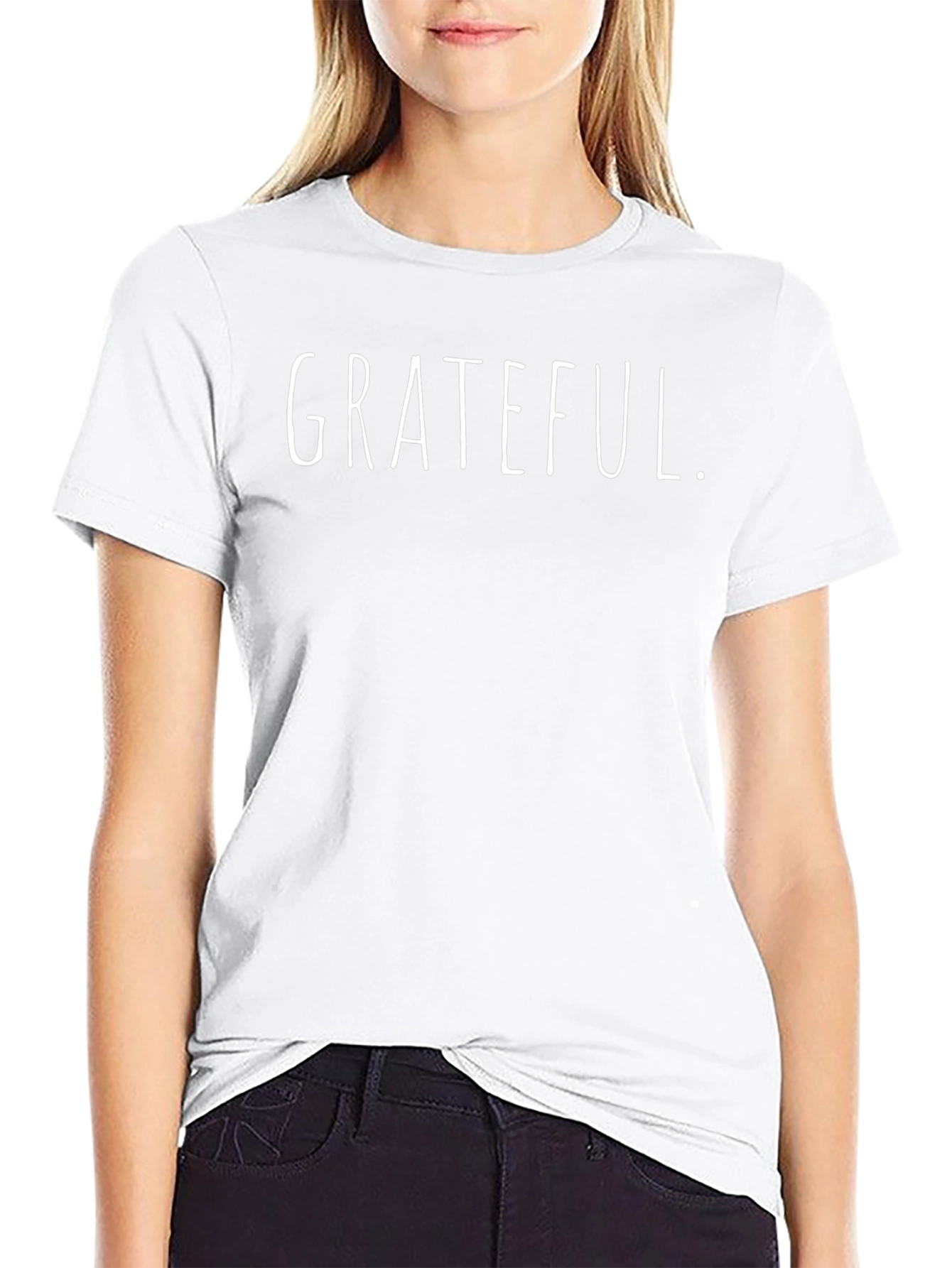 Grateful Graphic Tee - Black Short Sleeve Shirt