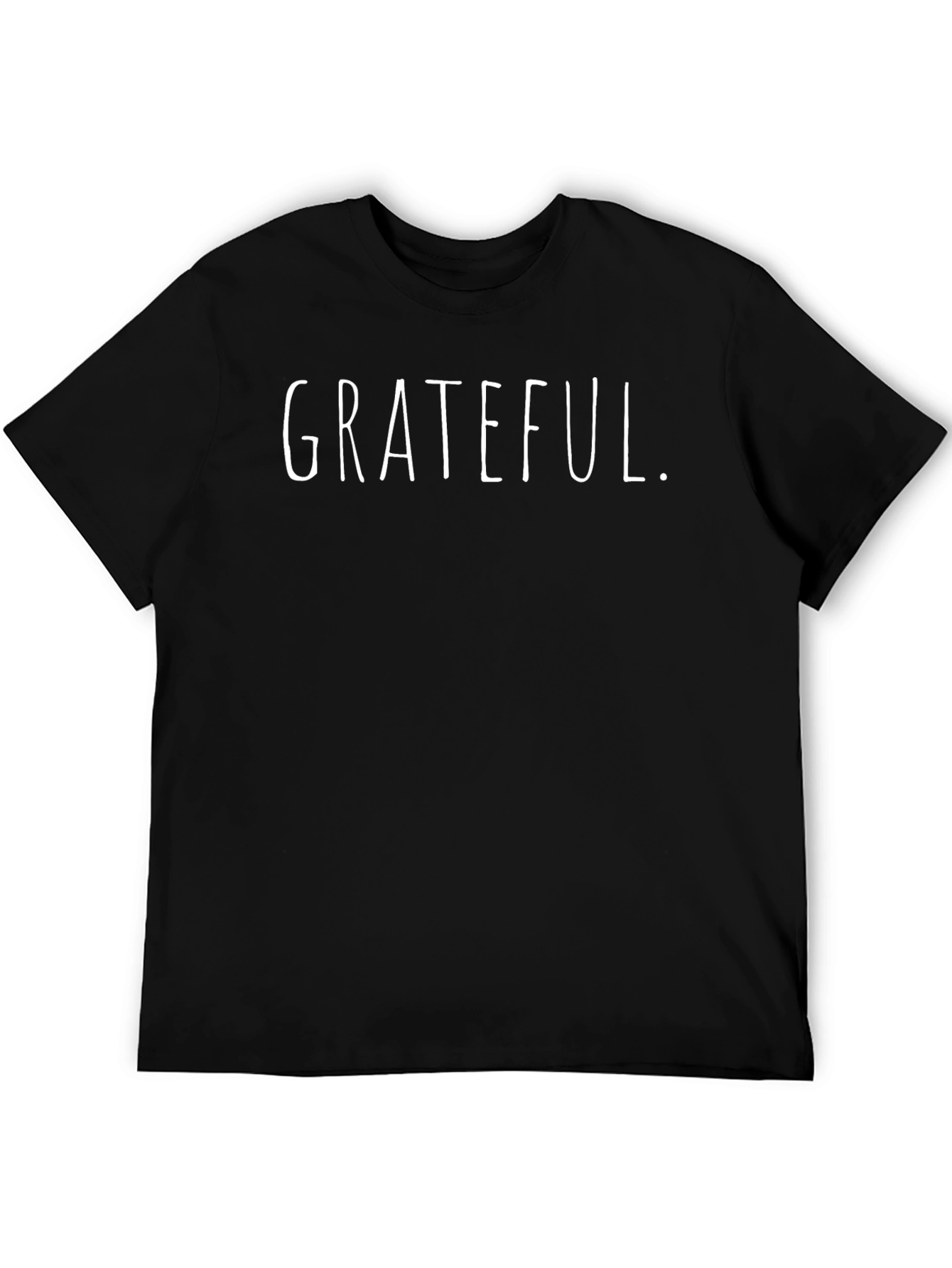 Grateful Graphic Tee - Black Short Sleeve Shirt