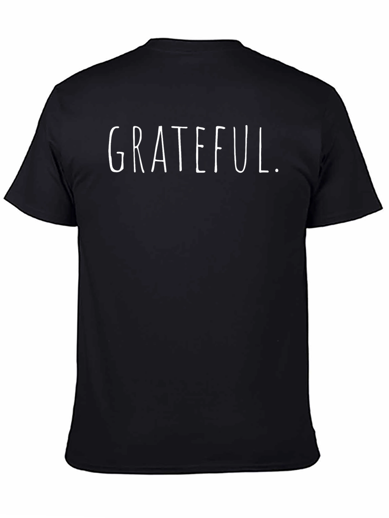 Grateful Graphic Tee - Black Short Sleeve Shirt
