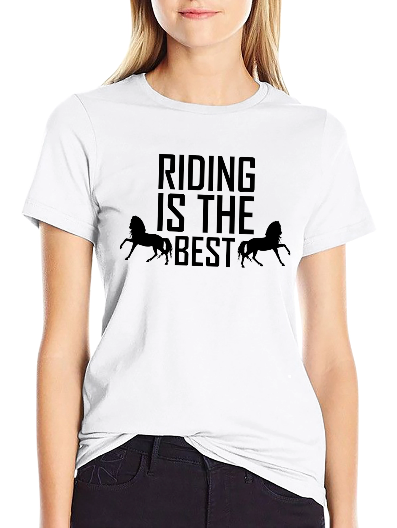 Riding is The Best Graphic Tee