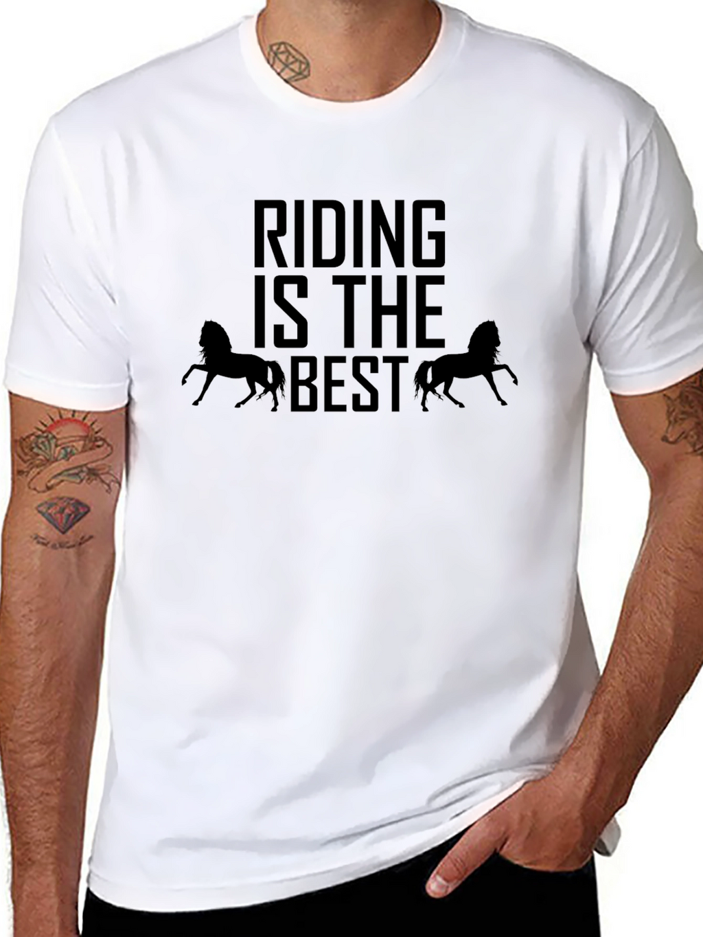 Riding is The Best Graphic Tee