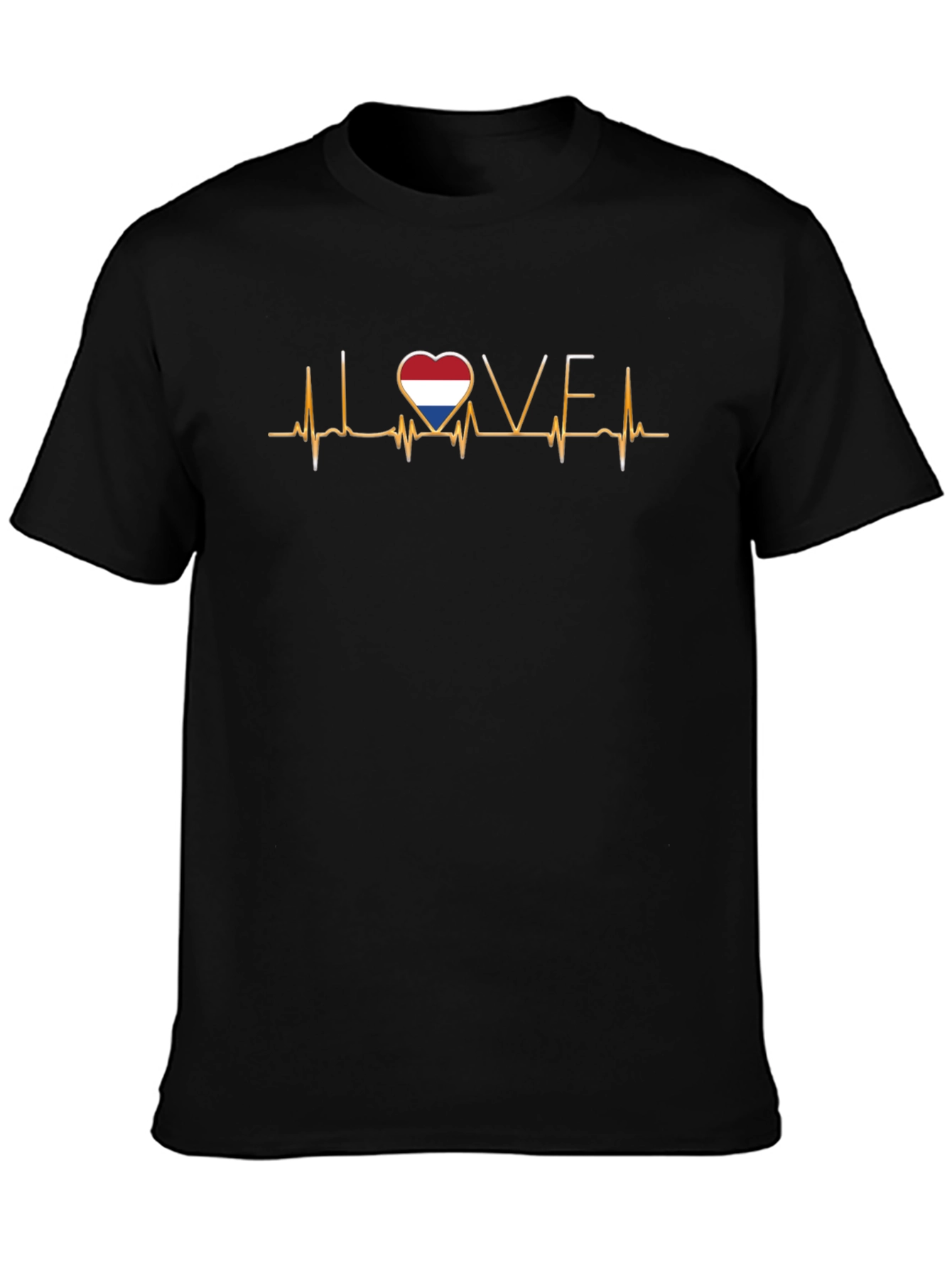 Love Netherlands Heartbeat T-Shirt